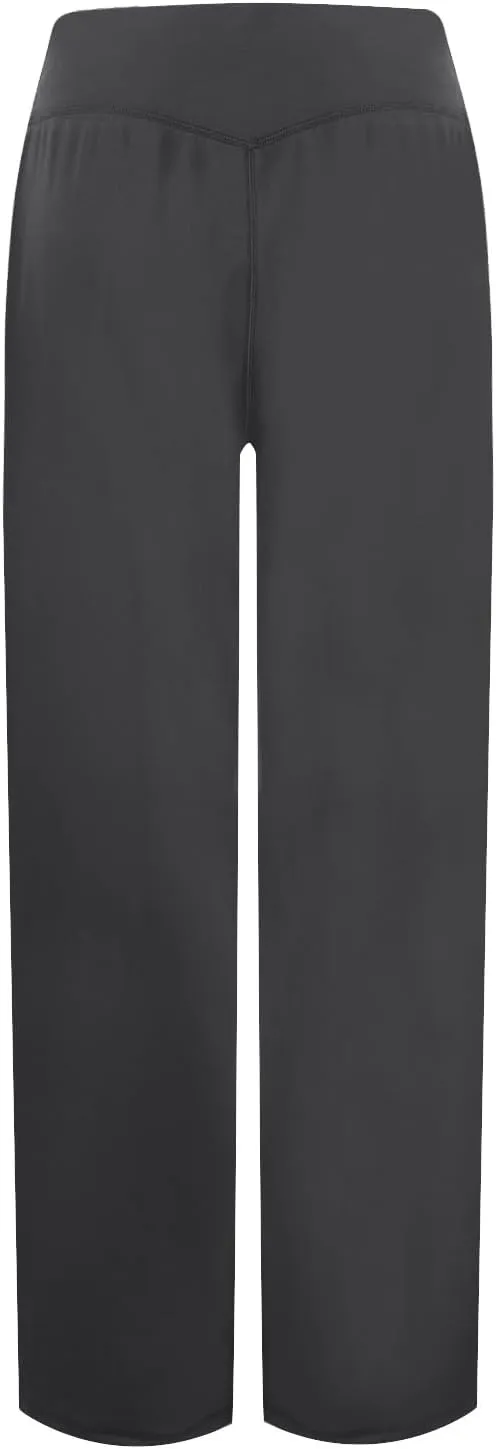 Gumipy Women Yoga Pants Casual Comfy Wide Leg Pants Stretch High Waisted Lounge Pants Straight Leg Sweatpants with Pockets