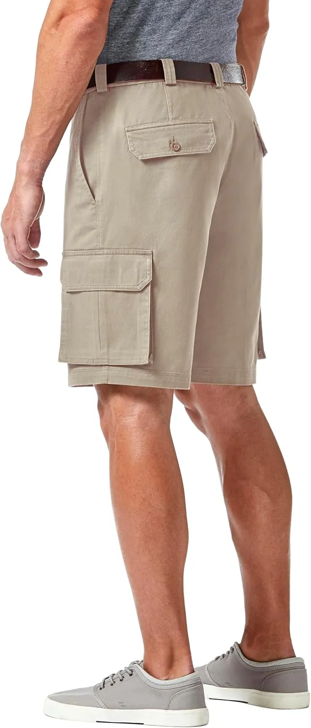 Haggar Men's Comfort Cargo Utility Short (Regular and Big & Tall Sizes)