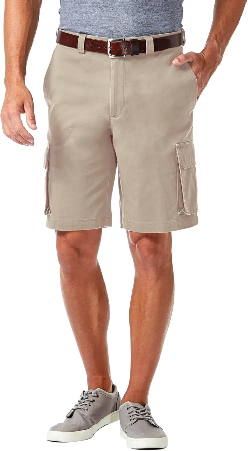 Haggar Men's Comfort Cargo Utility Short (Regular and Big & Tall Sizes)