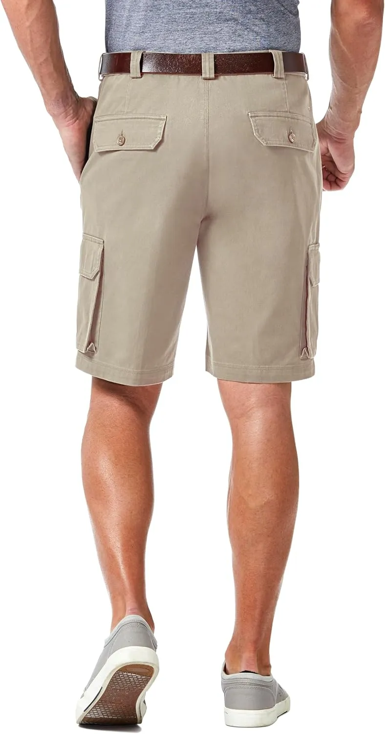 Haggar Men's Comfort Cargo Utility Short (Regular and Big & Tall Sizes)