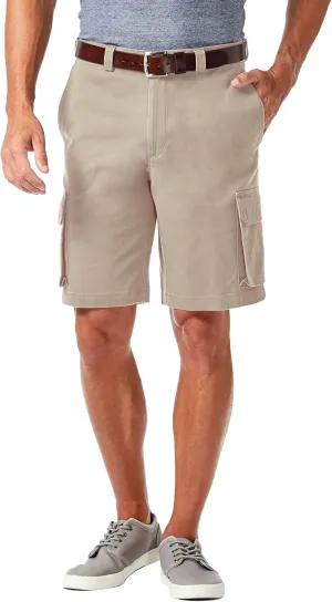 Haggar Men's Comfort Cargo Utility Short (Regular and Big & Tall Sizes)