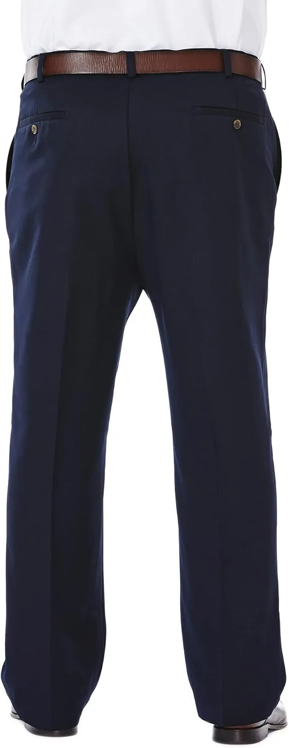 Haggar Men's Cool 18 Flat Front Pant Reg. and Big & Tall Sizes