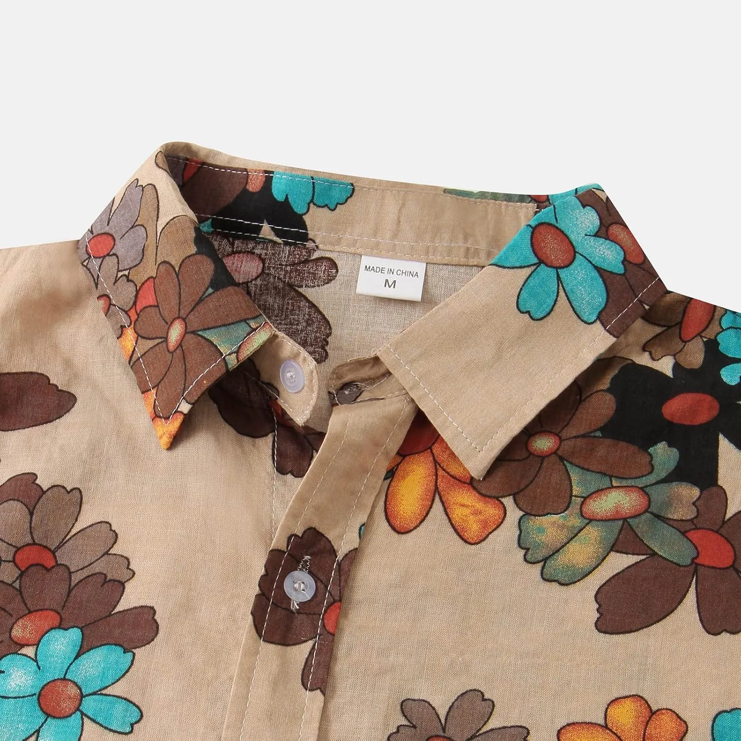Hawaiian Shirt for Men Big and Tall Shirts Solid Button Down Summer Beach Shirt Men Bowling Shirt Vintage Bowling Tops