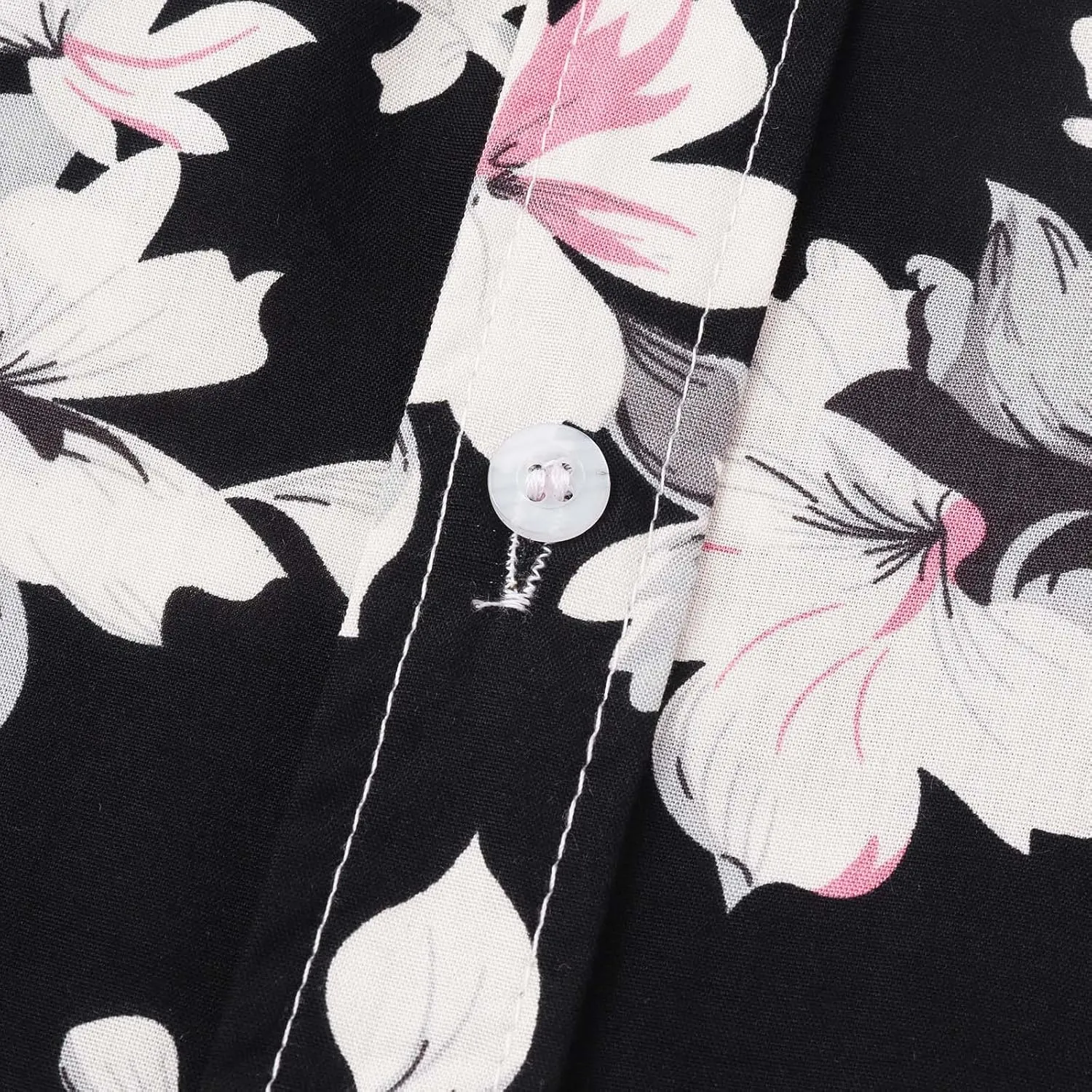 Hawaiian Shirt for Men Casual Beach Shirt Tops Hawaiian Shirt for Men Short Sleeve Beach Printed Summer Button Down