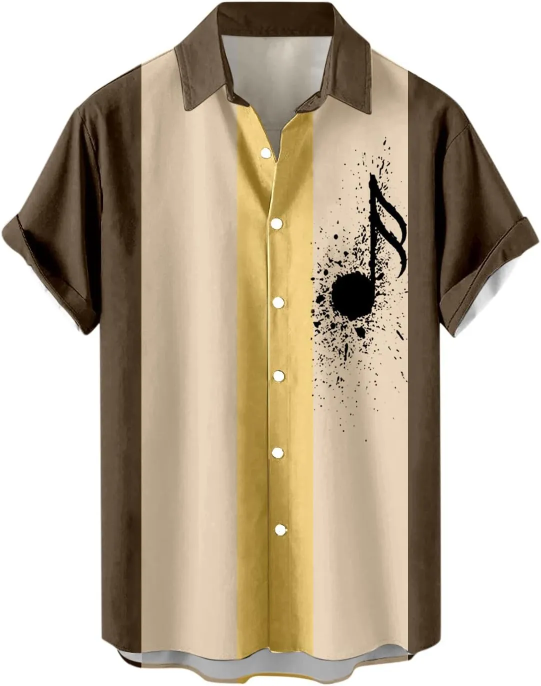 Hawaiian Shirt for Men Casual Button Down Short Sleeve Shirt Hawaii Tops Hawaiian Shirt for Men Unisex Summer Beach