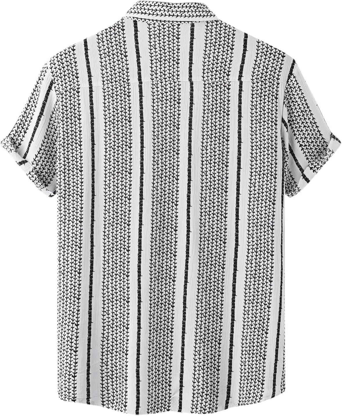 Hawaiian Shirt for Men, Sleeve Cuban Guayabera Shirts Mens Linen Shirt Button Down Short Sleeve Shirt Cuban Summer