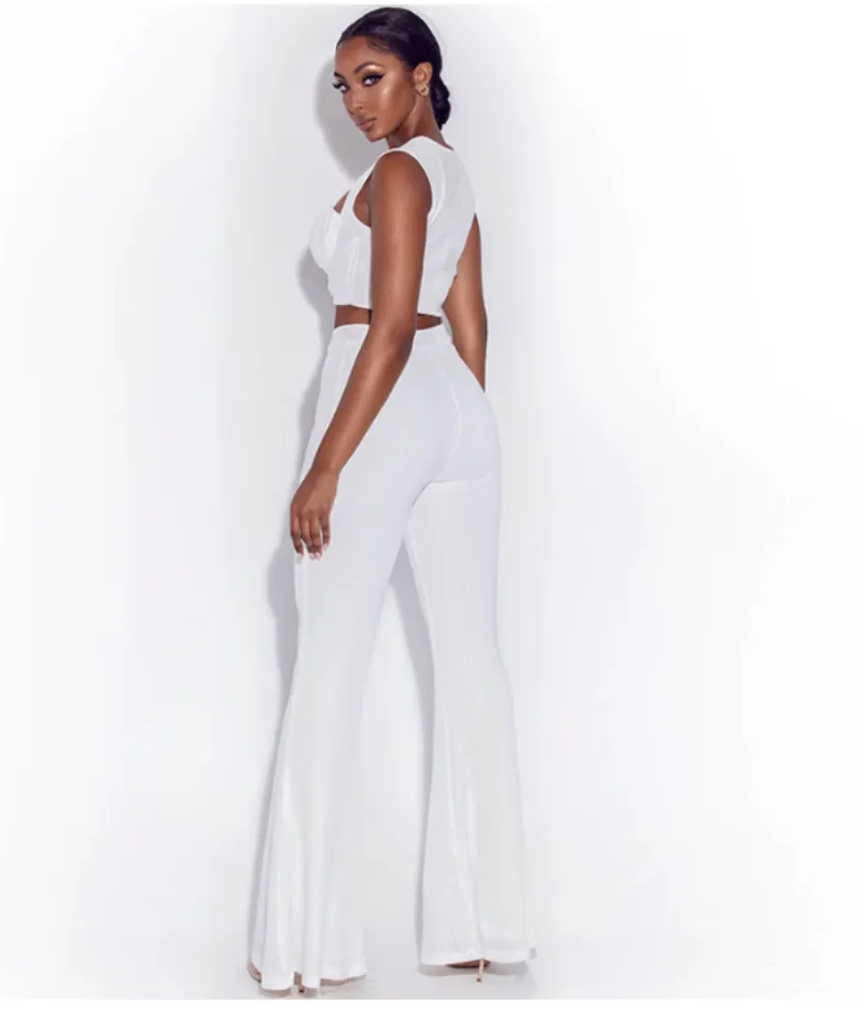 High Waist Hip-wrapped Casual Suit