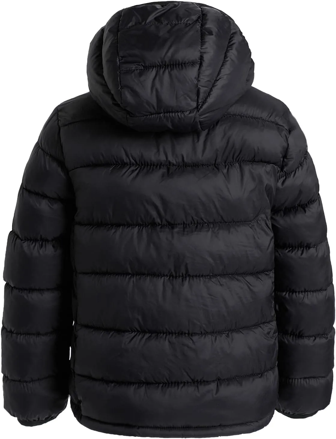 Hooded Puffer Jackets for Boys and Girls  Lightweight and Packable  Autumn and Winter Coat, Warm and Comfy