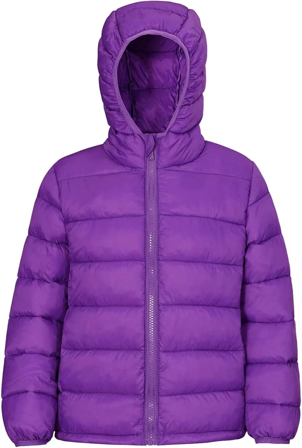 Hooded Puffer Jackets for Boys and Girls  Lightweight and Packable  Autumn and Winter Coat, Warm and Comfy