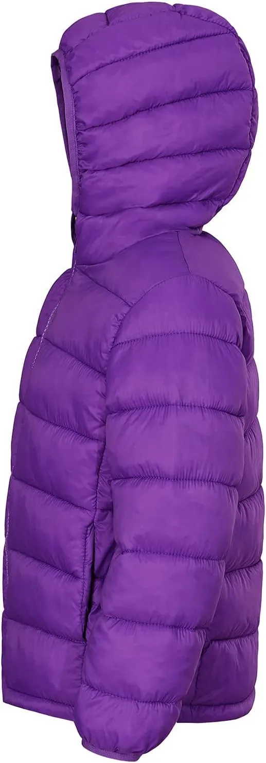 Hooded Puffer Jackets for Boys and Girls  Lightweight and Packable  Autumn and Winter Coat, Warm and Comfy