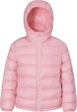Hooded Puffer Jackets for Boys and Girls  Lightweight and Packable  Autumn and Winter Coat, Warm and Comfy