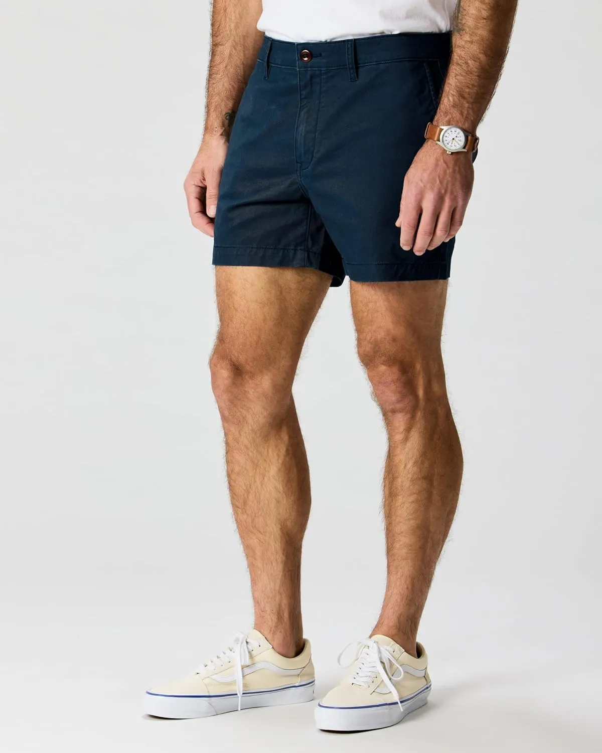 Huckberry Flint and Tinder Men's 365 Chino Short, Stretch Comfort Men's Shorts