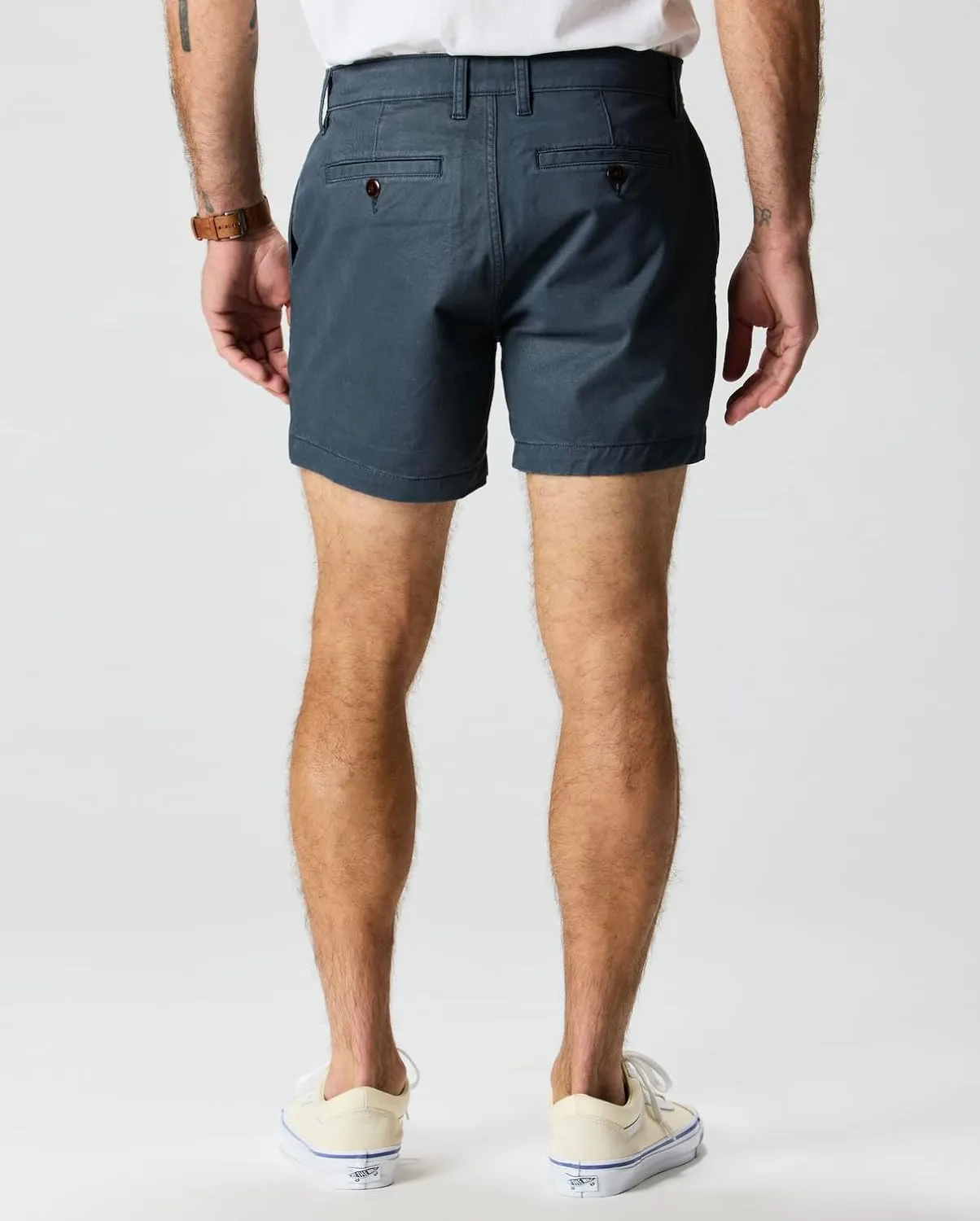 Huckberry Flint and Tinder Men's 365 Chino Short, Stretch Comfort Men's Shorts