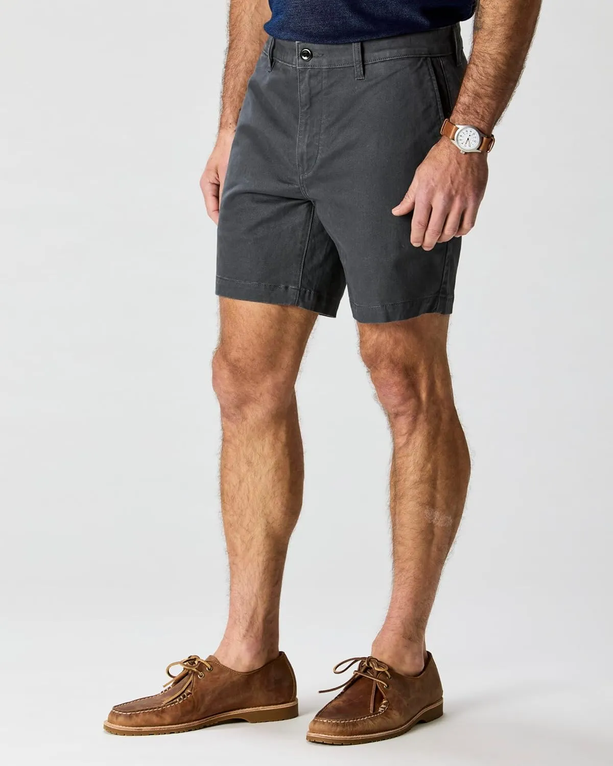 Huckberry Flint and Tinder Men's 365 Chino Short, Stretch Comfort Men's Shorts