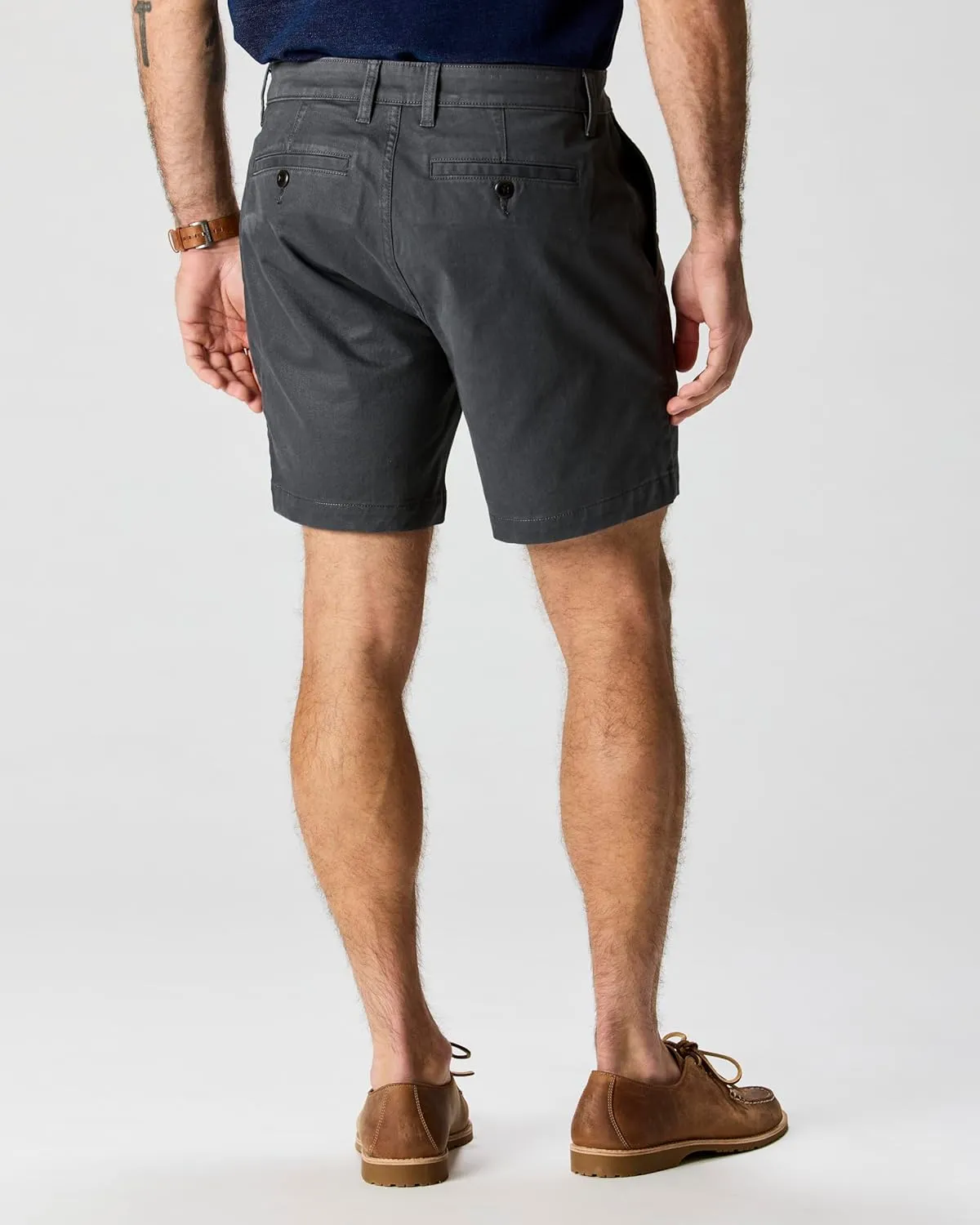 Huckberry Flint and Tinder Men's 365 Chino Short, Stretch Comfort Men's Shorts
