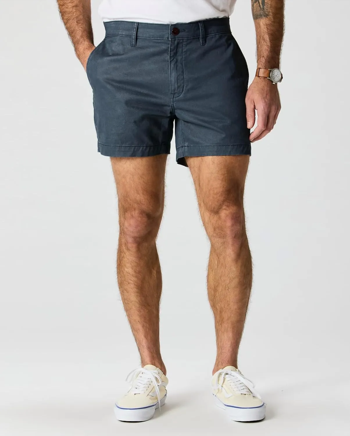 Huckberry Flint and Tinder Men's 365 Chino Short, Stretch Comfort Men's Shorts