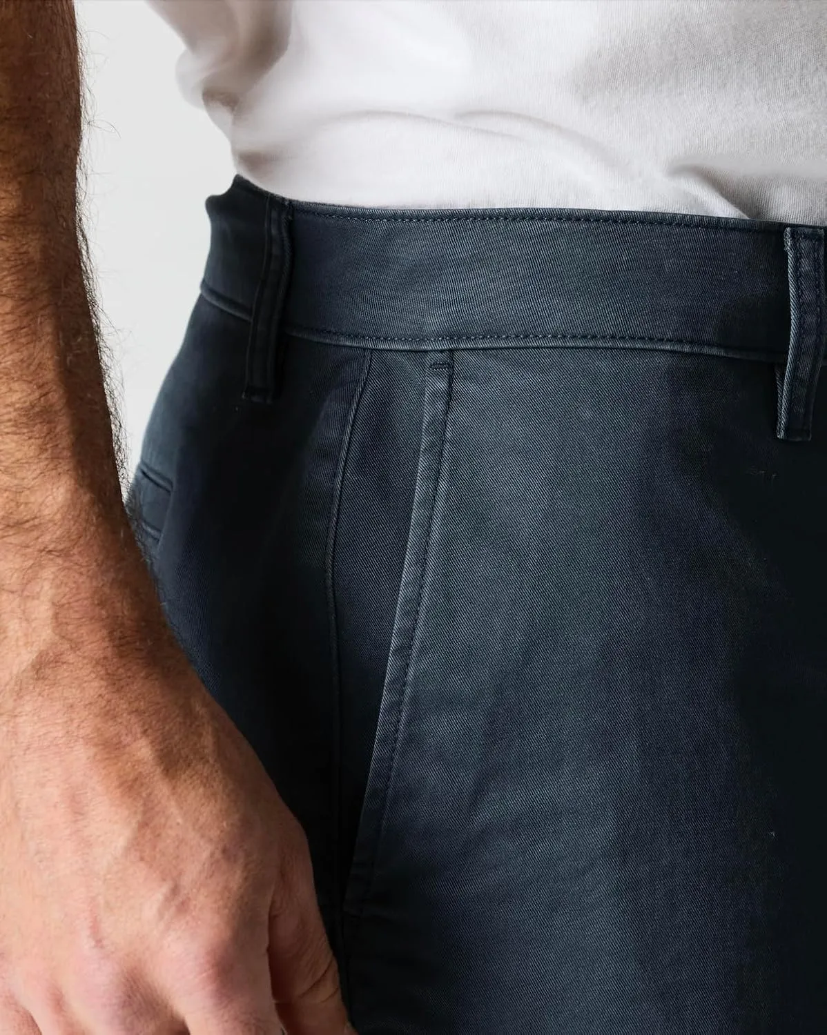 Huckberry Flint and Tinder Men's 365 Chino Short, Stretch Comfort Men's Shorts
