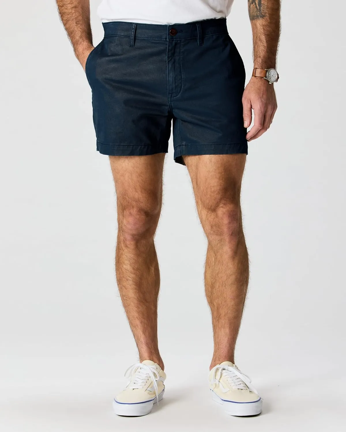 Huckberry Flint and Tinder Men's 365 Chino Short, Stretch Comfort Men's Shorts