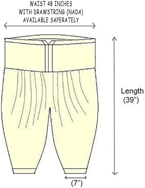 Imago Patiala Salwar, Harem Pants, Yoga Pilates Pants 100% Cotton Free Style