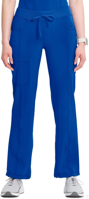 Infinity by Cherokee Straight Leg Drawstring Women Scrub Pants 360 Stretch with 4 Pockets 1123A
