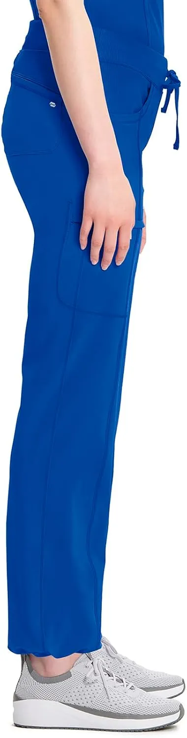 Infinity by Cherokee Straight Leg Drawstring Women Scrub Pants 360 Stretch with 4 Pockets 1123A