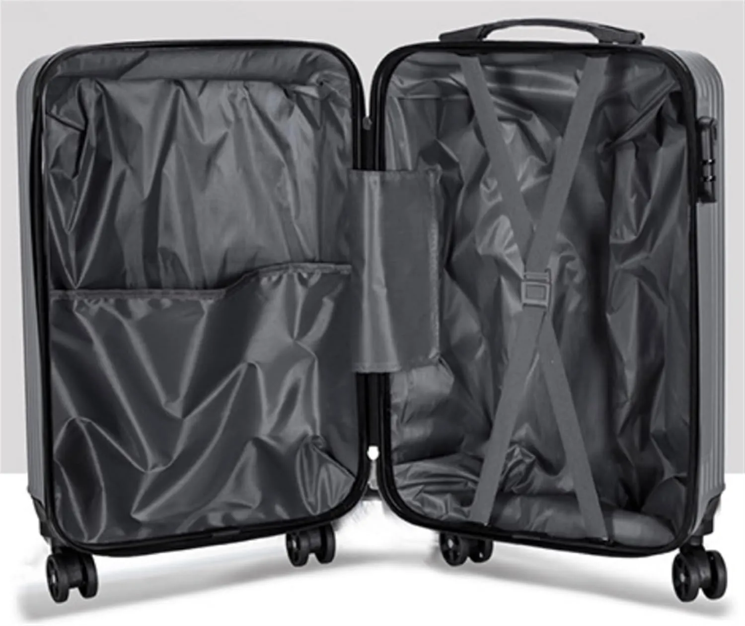 IRYZE Lightweight Suitcase Checked In Luggage Suitcase With Wheels Hard Case 20 IN Luggage With Spinner Wheels Carry on Luggage (Color : C, Size : 20inch)