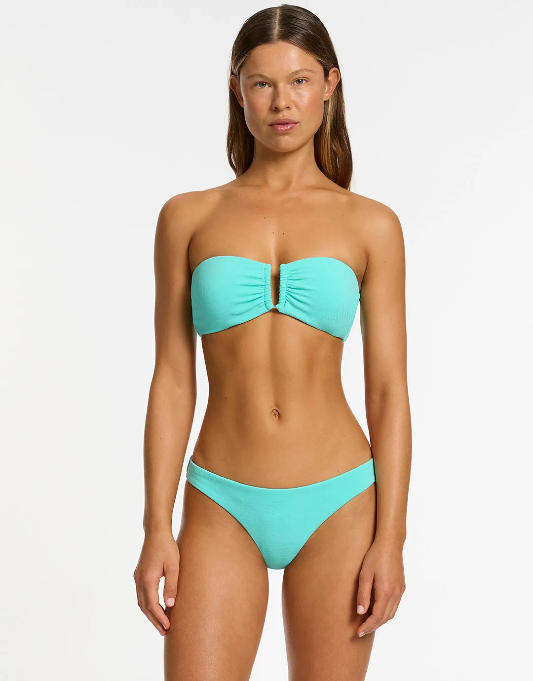 Isla Rib U Trim Bandeau Bikini Top - Dolce