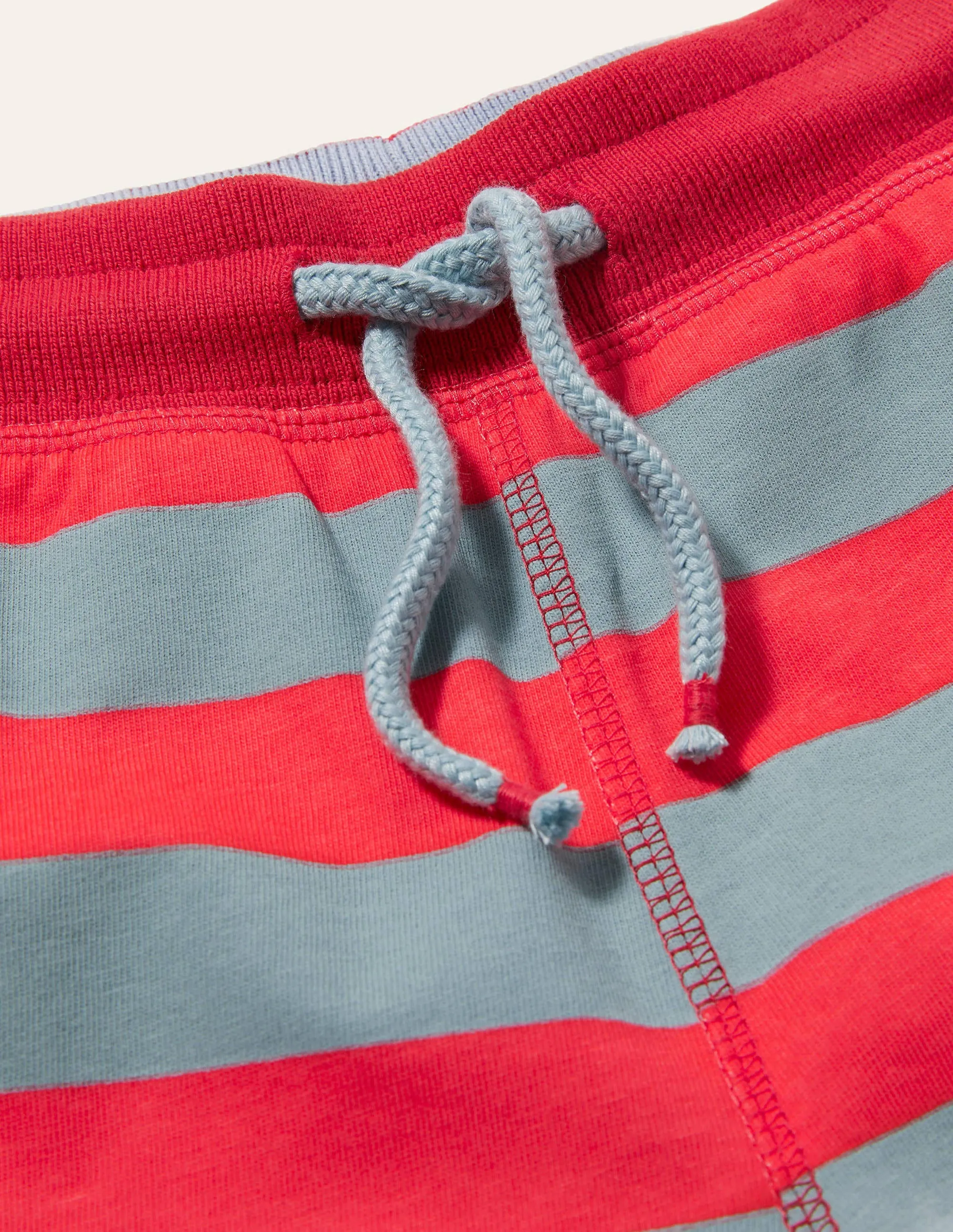 Jersey Baggies-Strawberry Tart Red/Misty Blue