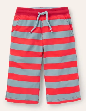 Jersey Baggies-Strawberry Tart Red/Misty Blue