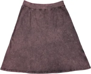 Kiki Riki Women's Cotton A-line Spandex Skirt