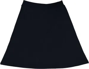 Kiki Riki Women's Cotton A-line Spandex Skirt