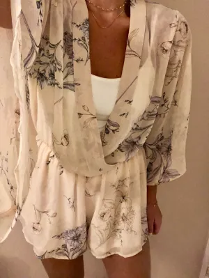 KIMONO WRAP ROMPER