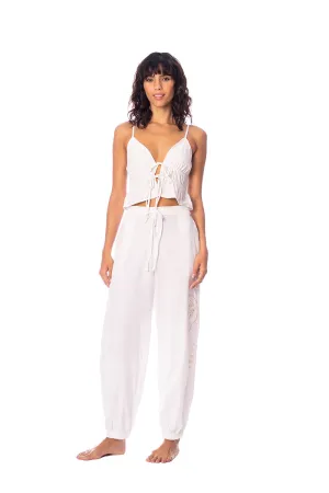 Laos Solid Adele Crop Top