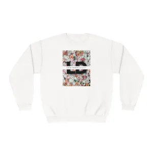 LeatherDaddy Floral Crewneck Sweatshirt - Pinks/Oranges