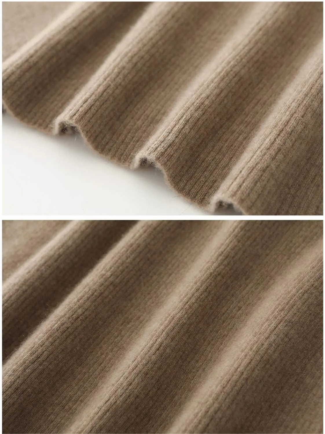 Length Skirt Women Autumn Winter 100% Merino Wool Knit Long Skirt Ribbed Elastic Warm Sweater Skirt