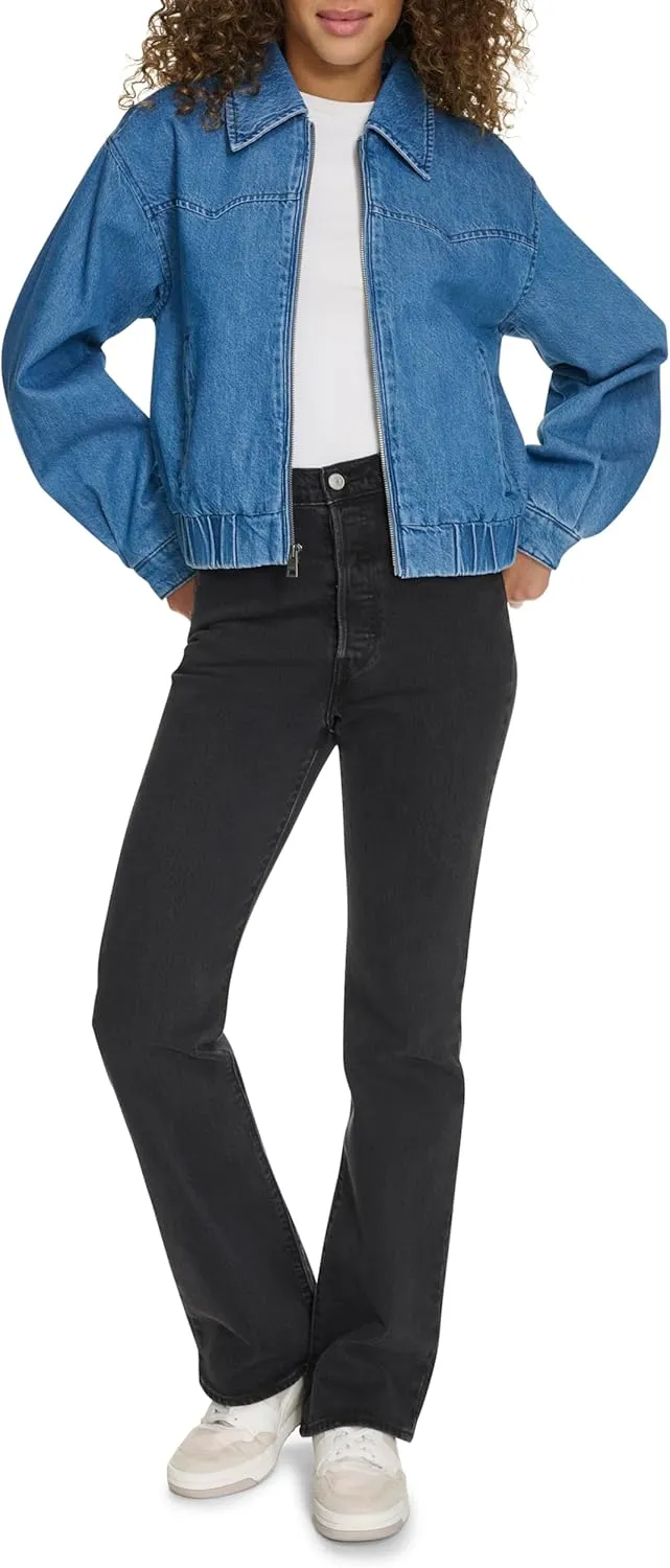 Levi's Women's Western Denim Bomber