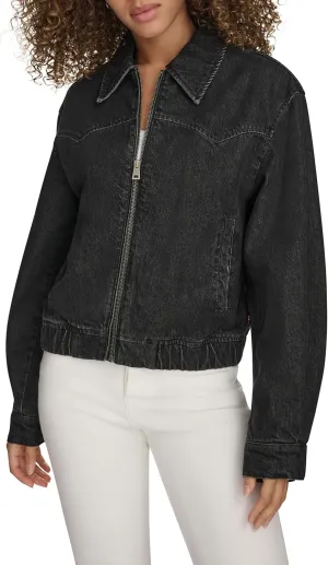 Levi's Women's Western Denim Bomber