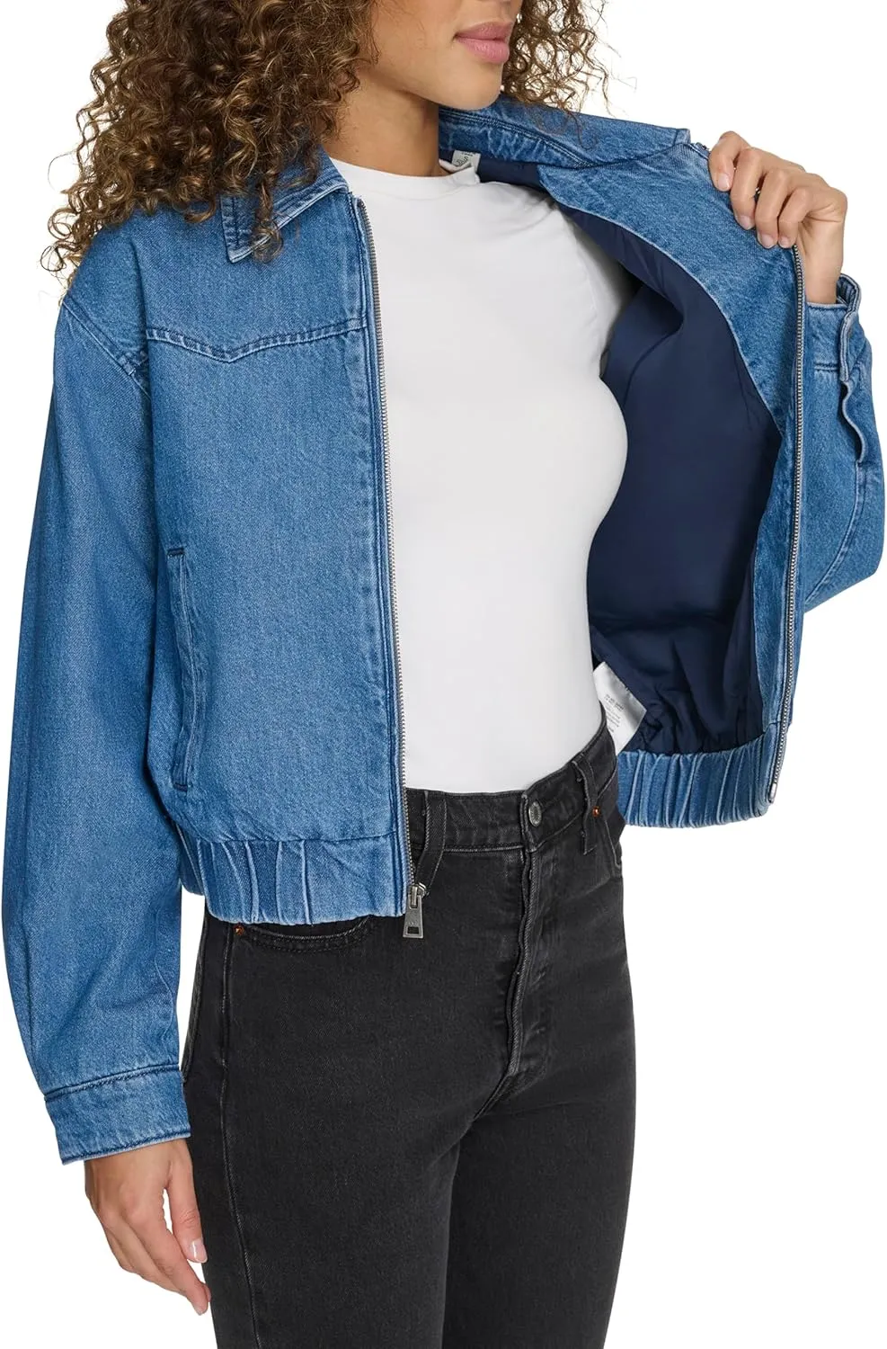 Levi's Women's Western Denim Bomber