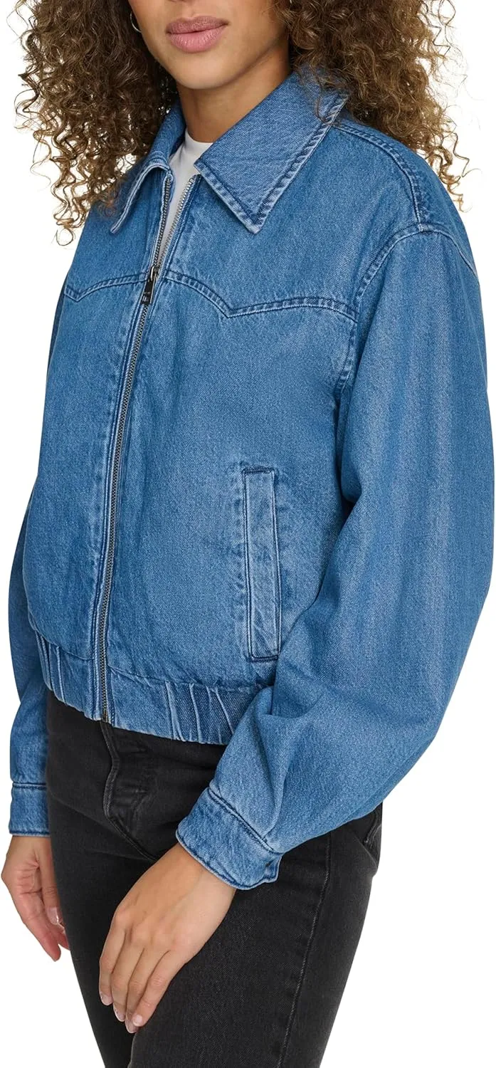 Levi's Women's Western Denim Bomber