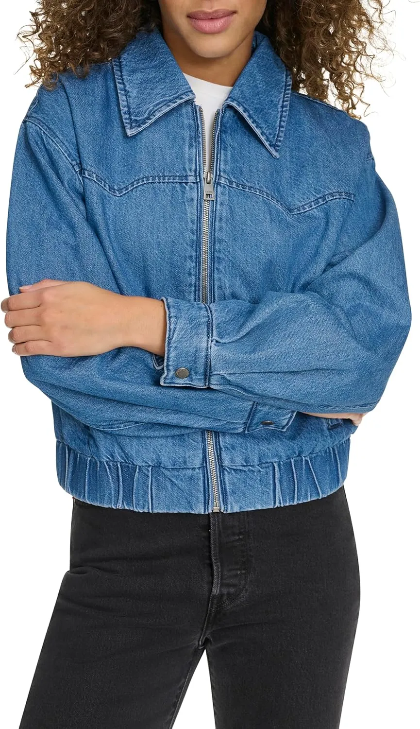 Levi's Women's Western Denim Bomber