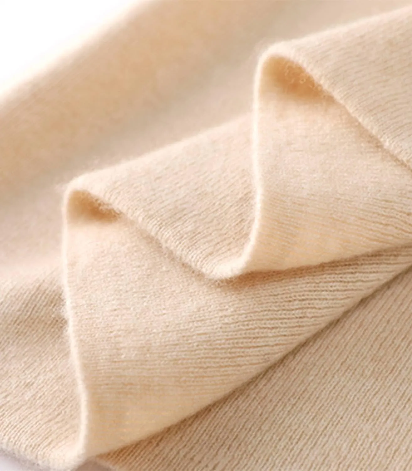 Long Skirt Women's 100% Merino Wool Knit Slit Skirt Ribbed Elastic Waist Embroidered Skirts