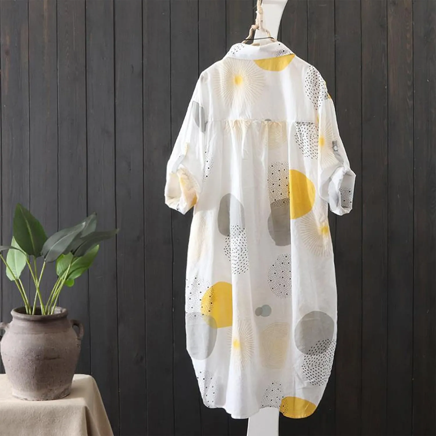 Long Sleeve Shirts for Women,2024 Spring Summer Dressy Casual Button Down Plus Size Tops Office Work Blouses