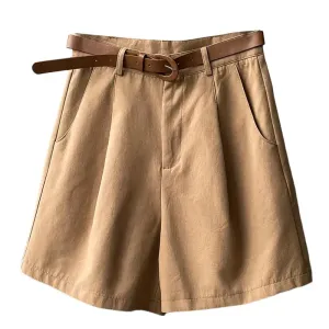 Loose High-Waist Thin Shorts