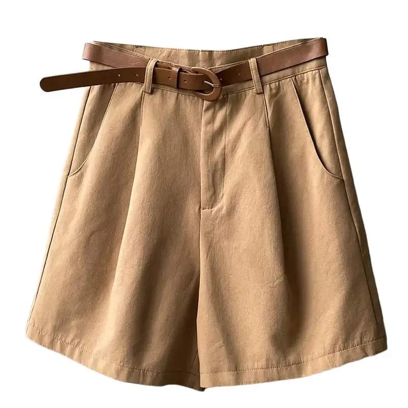 Loose High-Waist Thin Shorts
