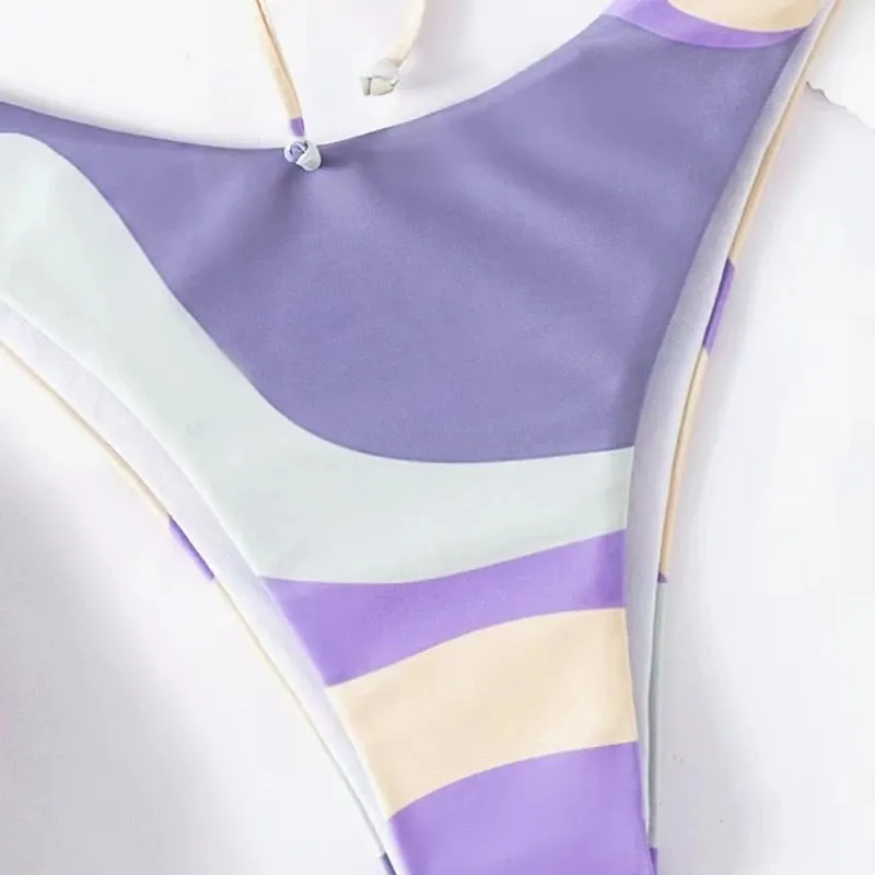 Lucy Bandeau Bikini Set