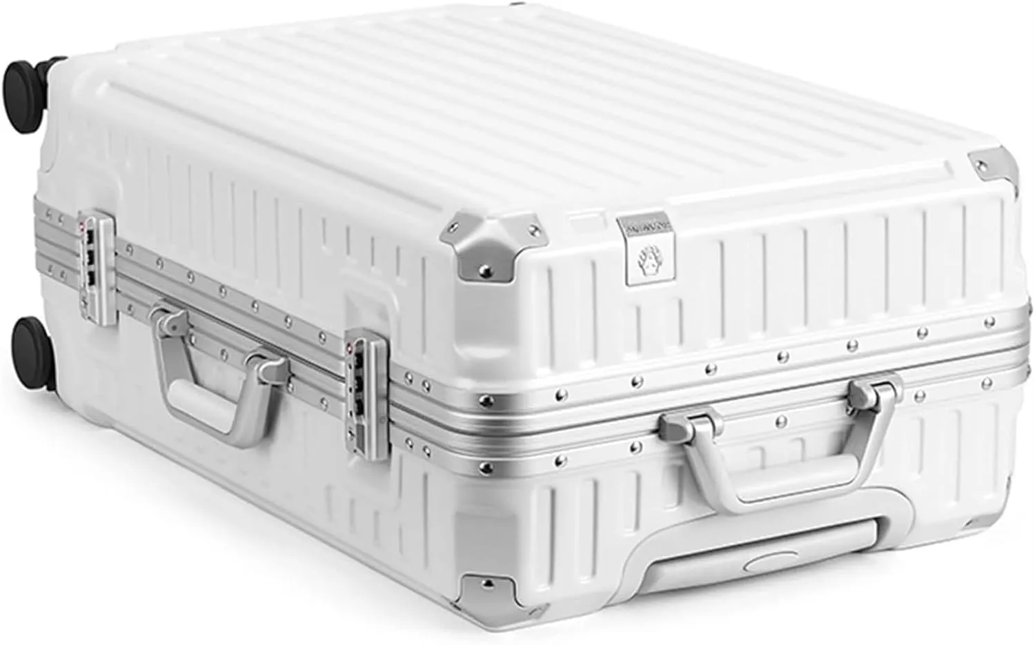 Luggage Suitcase Hard Shell Luggage With Aluminum FrameNo Zipper Suitcase With Spinner Wheels Trolley Suitcase (Color : A, Size : 26in)