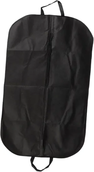 Luxshiny Folding Suit Cover Travel Garment Bag Business Suit Case Hanging Toiletry Bag Long Dress Protector Random Color