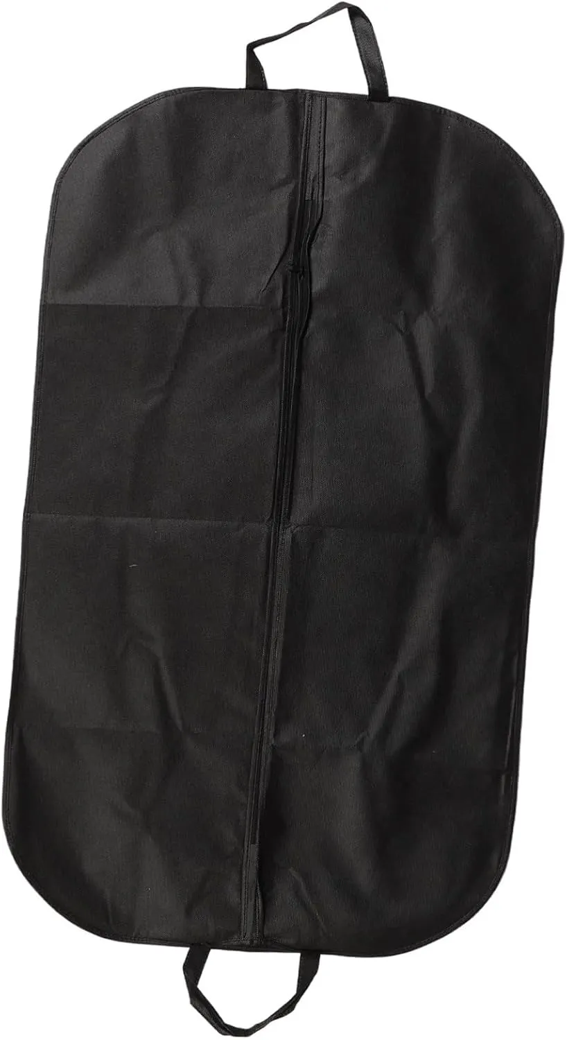 Luxshiny Folding Suit Cover Travel Garment Bag Business Suit Case Hanging Toiletry Bag Long Dress Protector Random Color