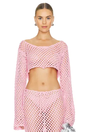 Magan Crochet Top
