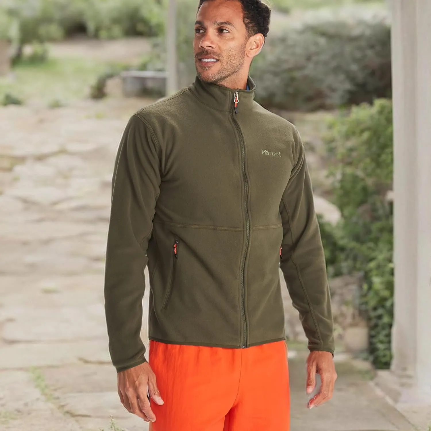 MARMOT Men's Rocklin Full-Zip Jacket - Classic, Warm, Lightweight 100-Weight Fleece Layer